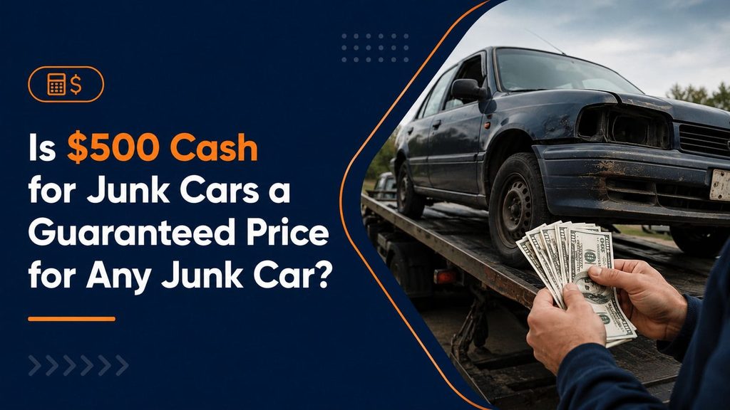 $500 cash for junk cars without title